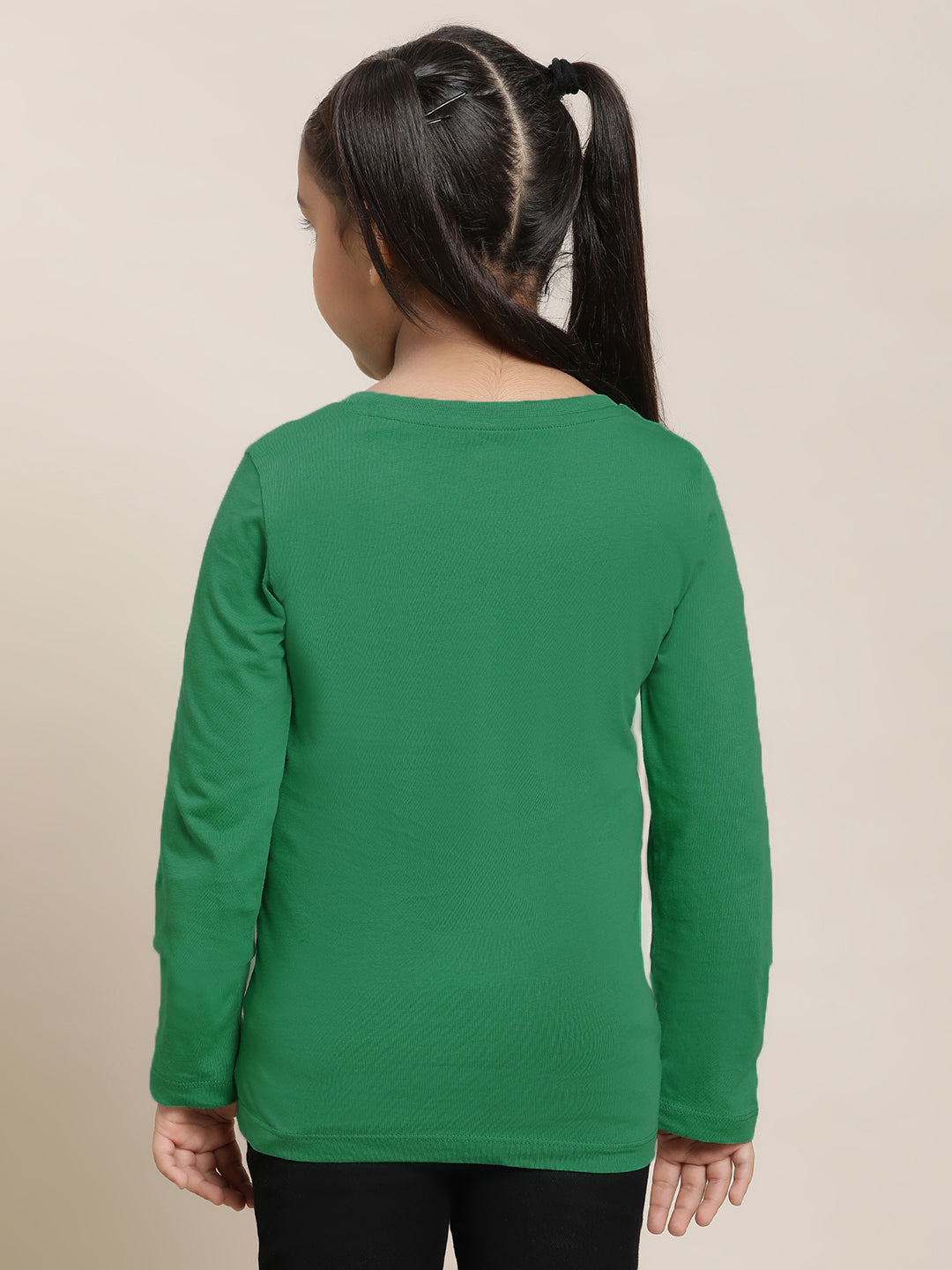 Peanuts Green Tshirt For Girls