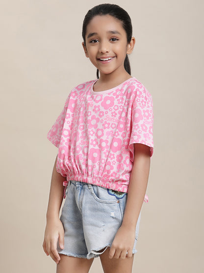 Barbie Boxy Fit Tshirt For Girls