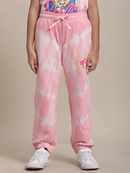 Barbie Regular Fit Jogger For Girls