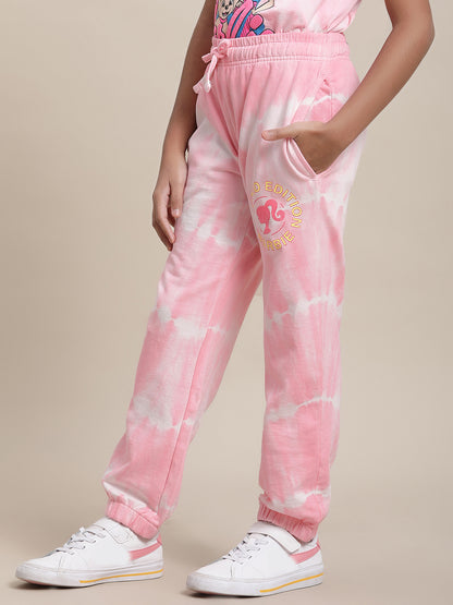 Barbie Regular Fit Jogger For Girls