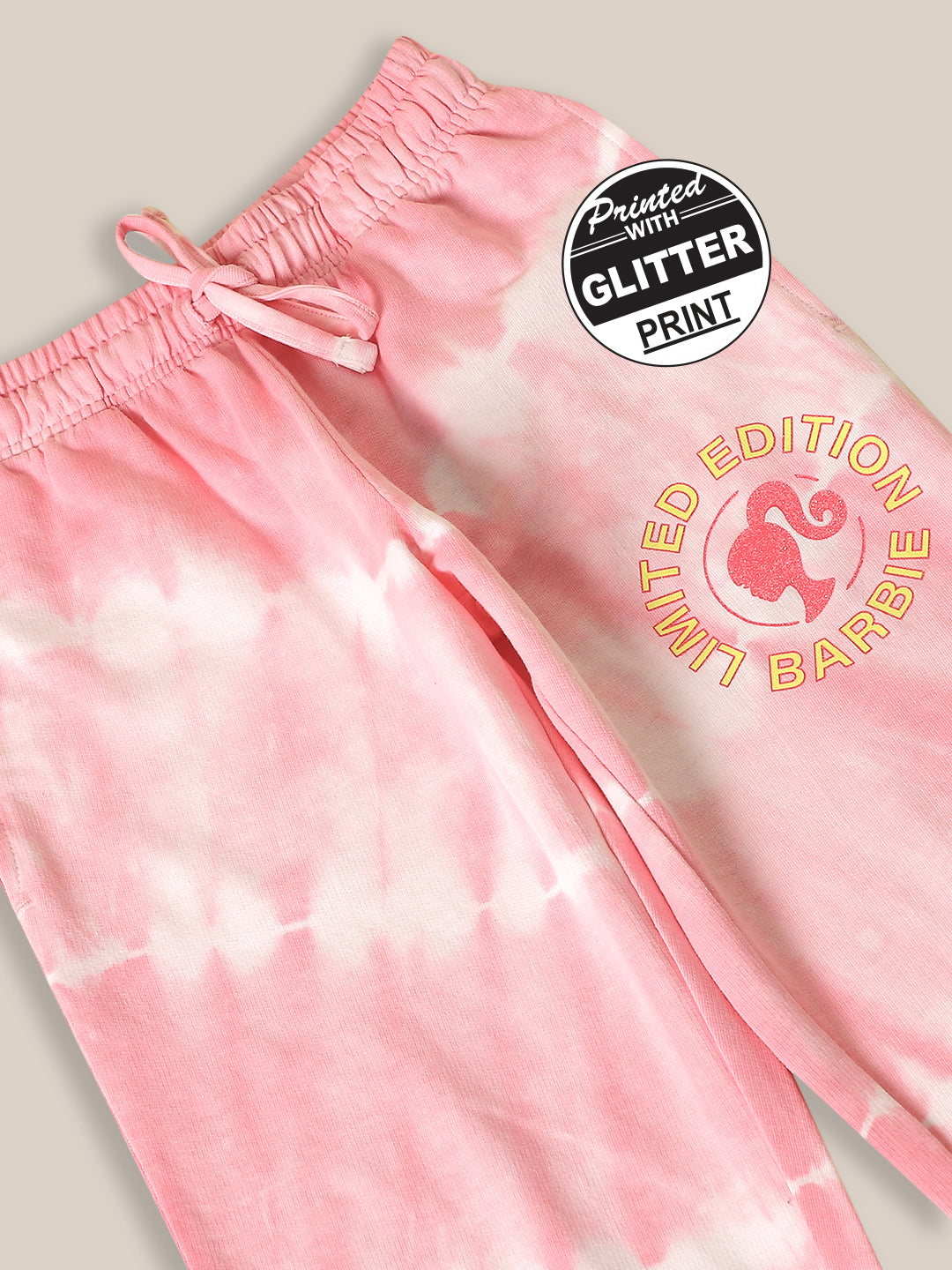 Barbie Regular Fit Jogger For Girls