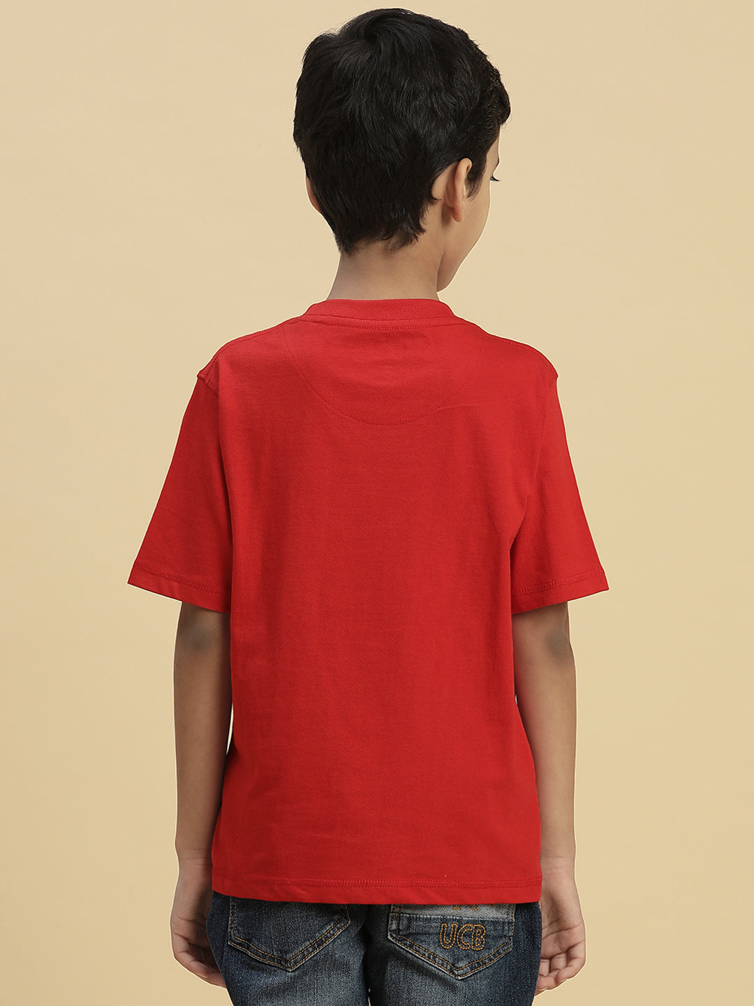 One Piece Red Tshirt For Boys