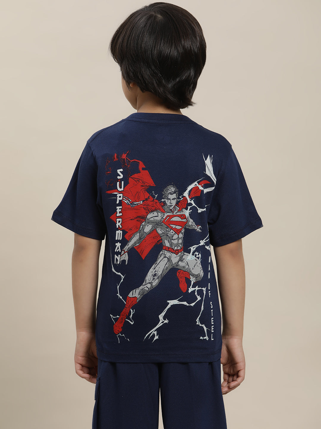 Superman Regular Fit Tshirt For Boys