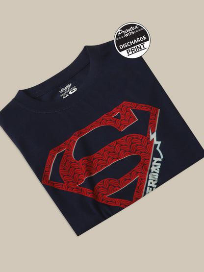 Superman Regular Fit Tshirt For Boys