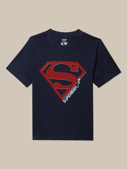 Superman Regular Fit Tshirt For Boys