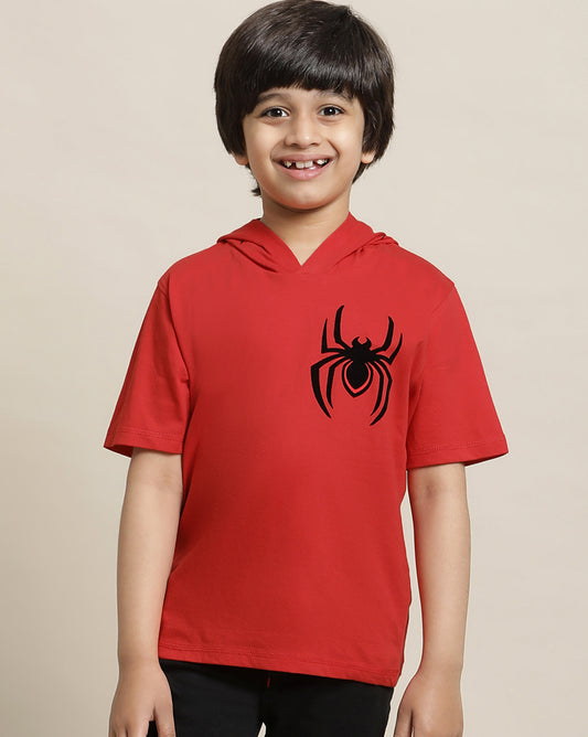 Spiderman Regular Fit Tshirt For Boys