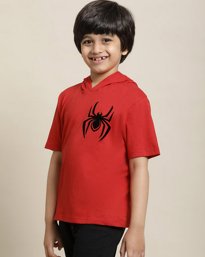 Spiderman Regular Fit Tshirt For Boys