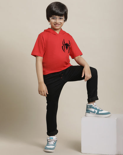 Spiderman Regular Fit Tshirt For Boys