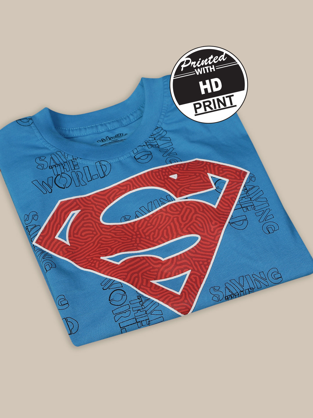 Superman Relaxed Fit Tshirt For Boys