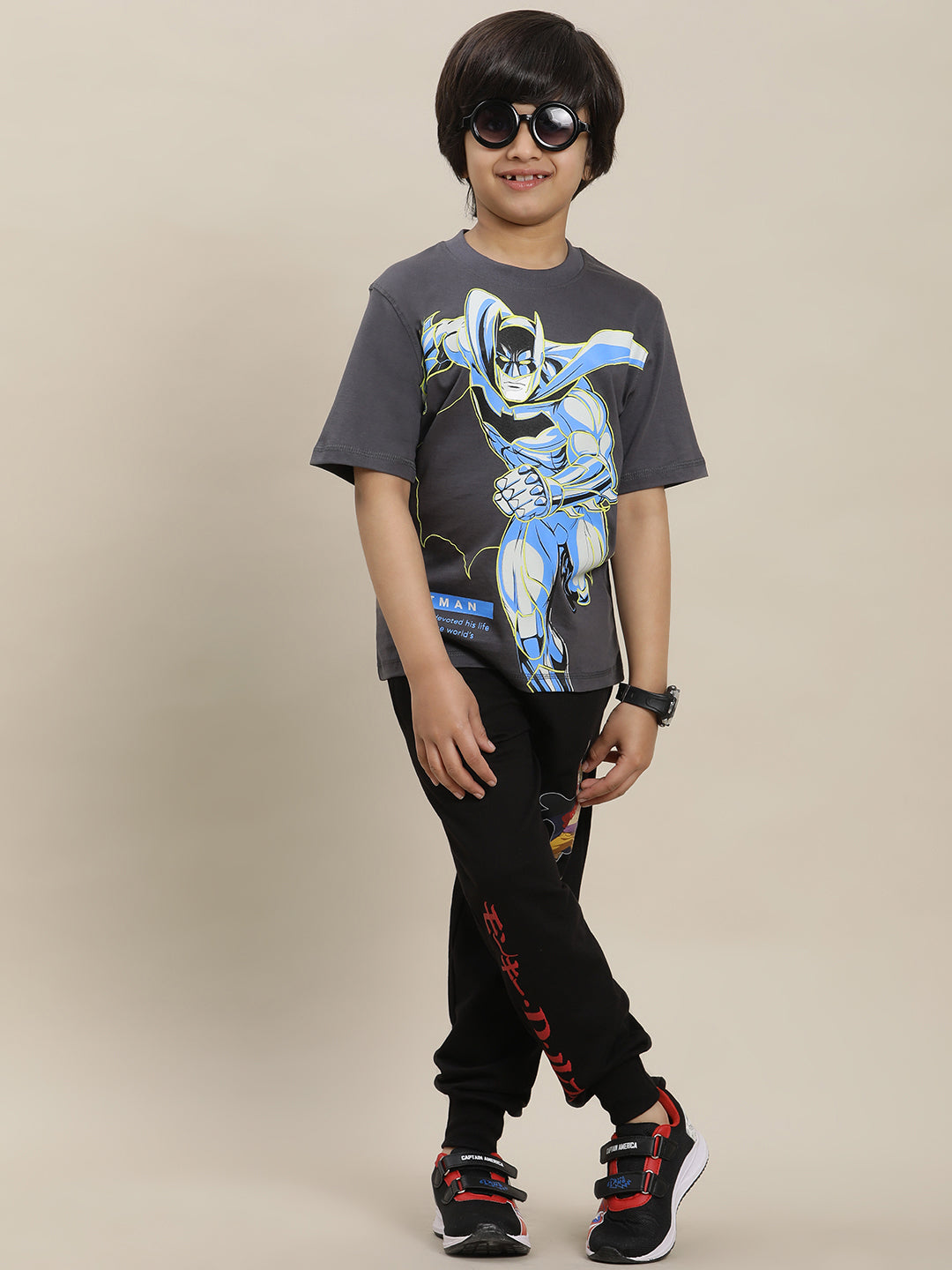 Batman Regular Fit Tshirt For Boys