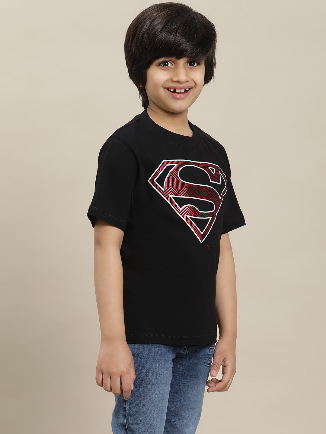 Superman Regular Fit Tshirt For Boys