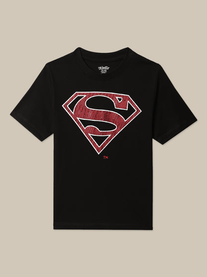 Superman Regular Fit Tshirt For Boys