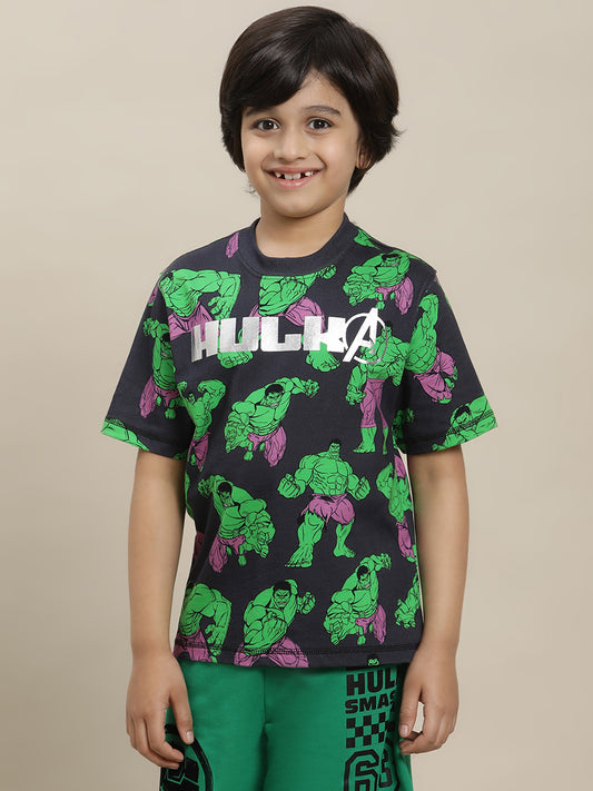 Hulk Regular Fit Tshirt For Boys