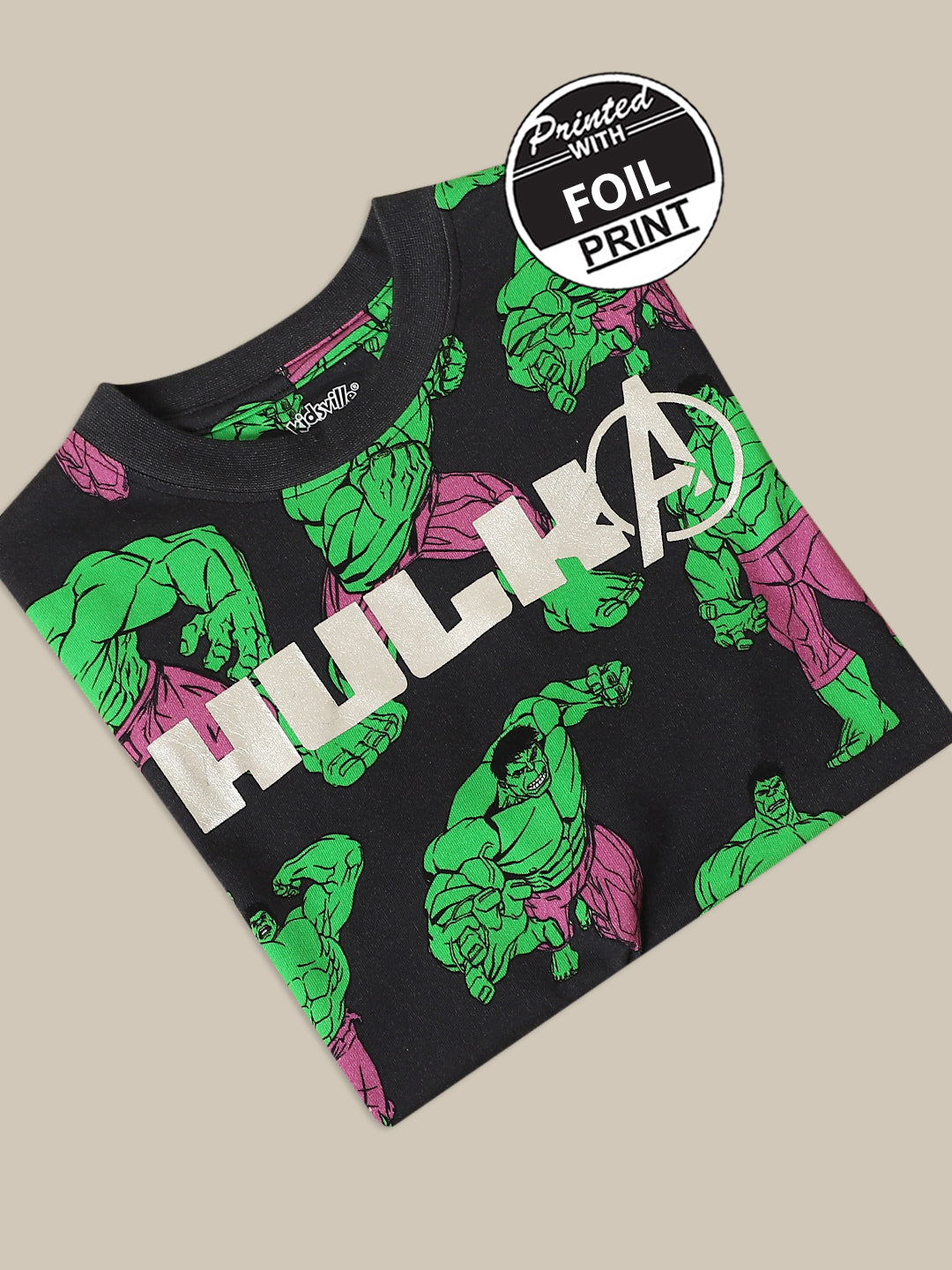 Hulk Regular Fit Tshirt For Boys