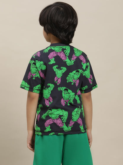 Hulk Regular Fit Tshirt For Boys