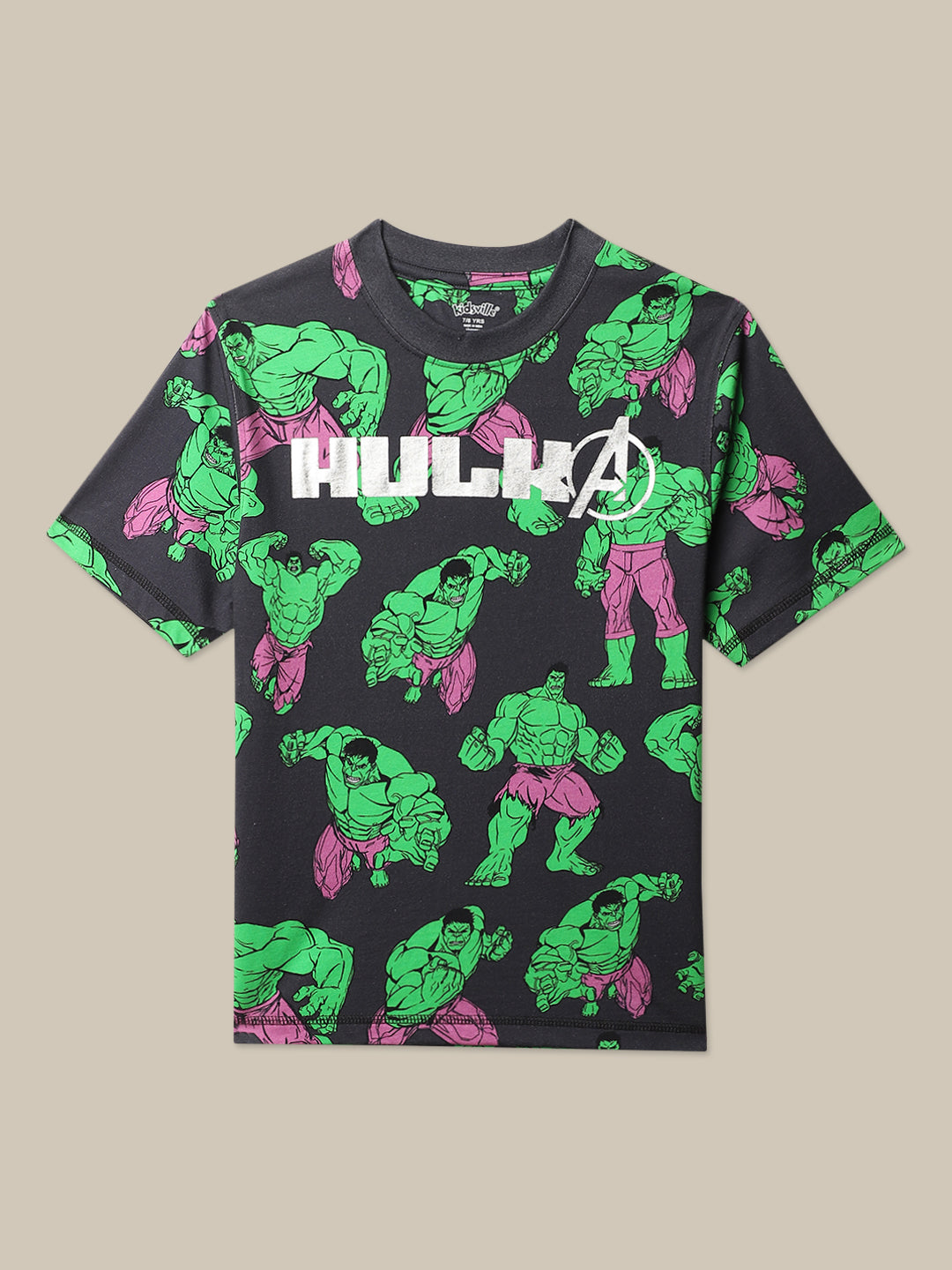 Hulk Regular Fit Tshirt For Boys