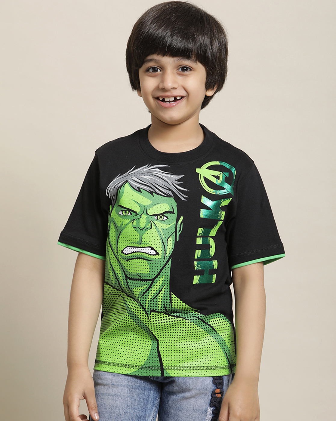 Hulk Regular Fit Tshirt For Boys