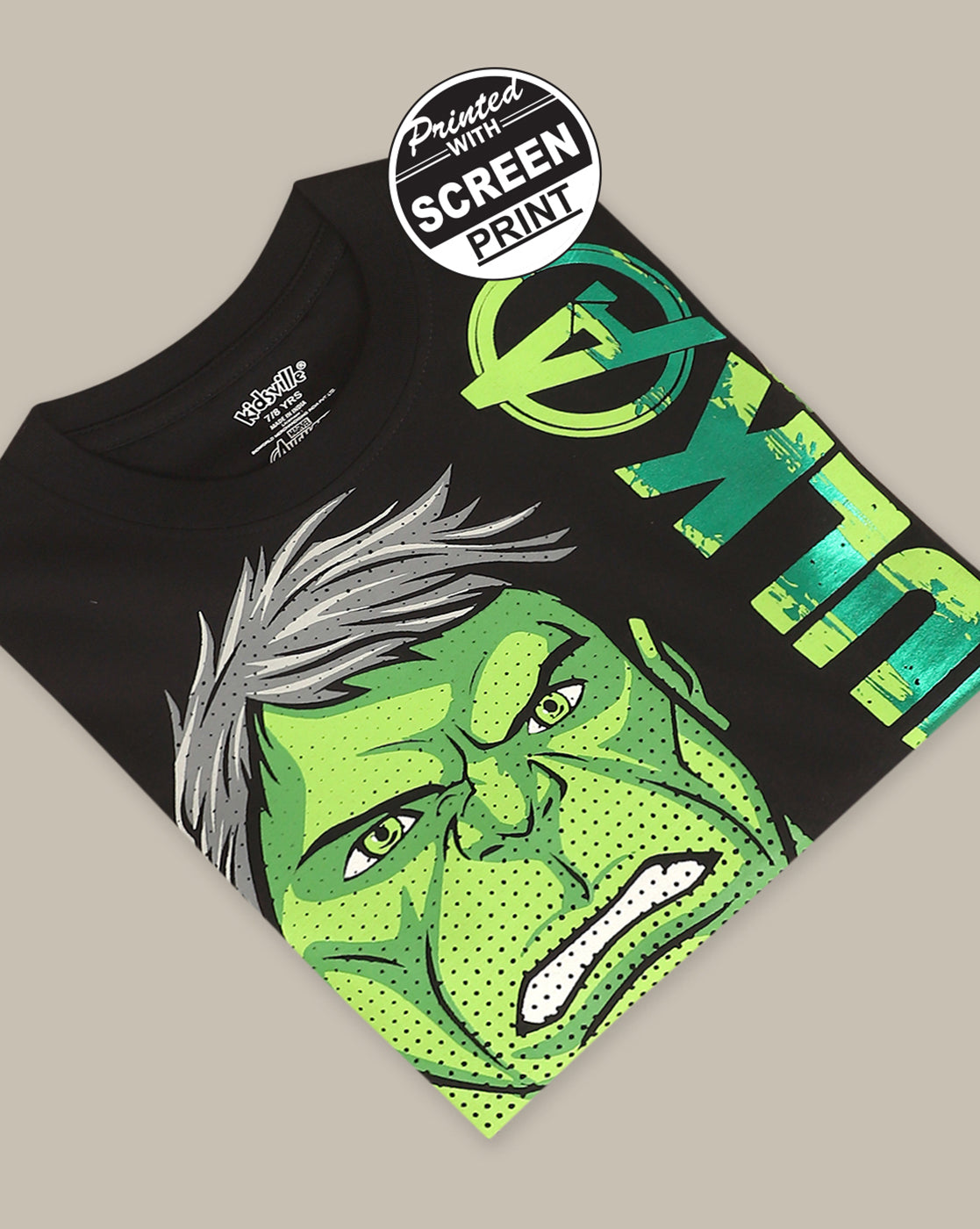 Hulk Regular Fit Tshirt For Boys