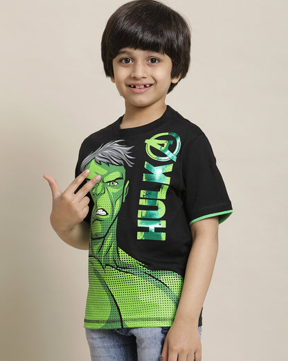 Hulk Regular Fit Tshirt For Boys