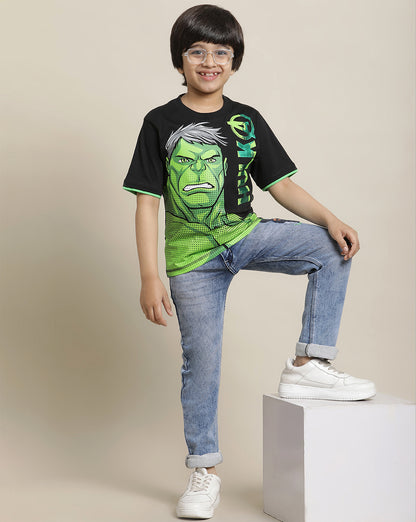 Hulk Regular Fit Tshirt For Boys