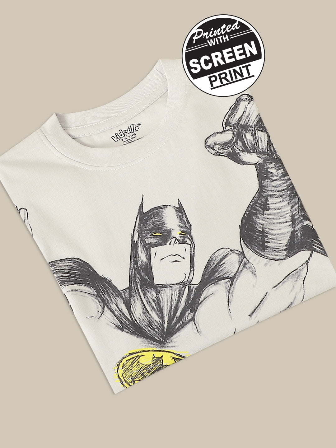 Batman Regular Fit Tshirt For Boys