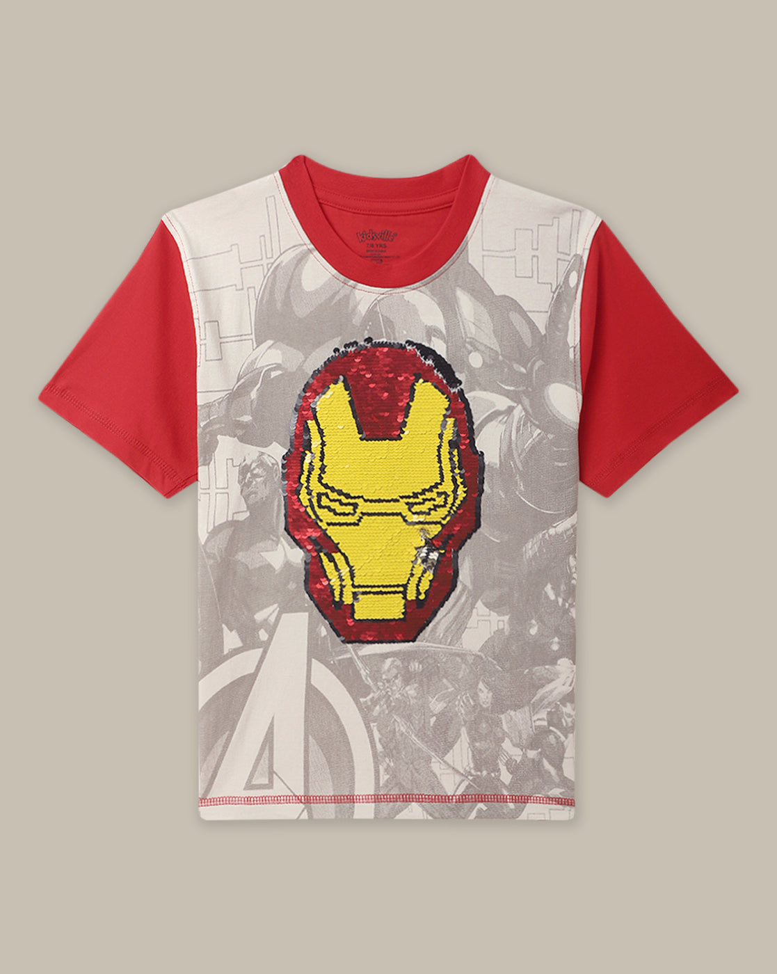 Iron Man Regular Fit Tshirt For Boys