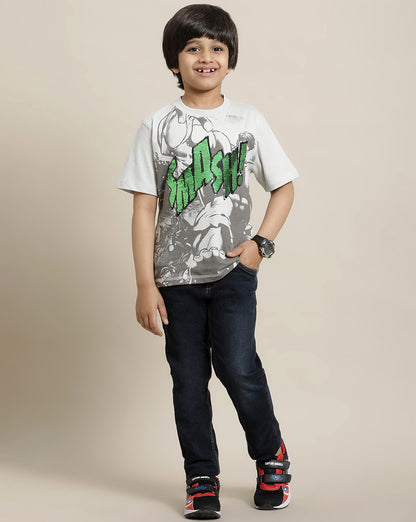 Hulk Regular Fit Tshirt For Boys