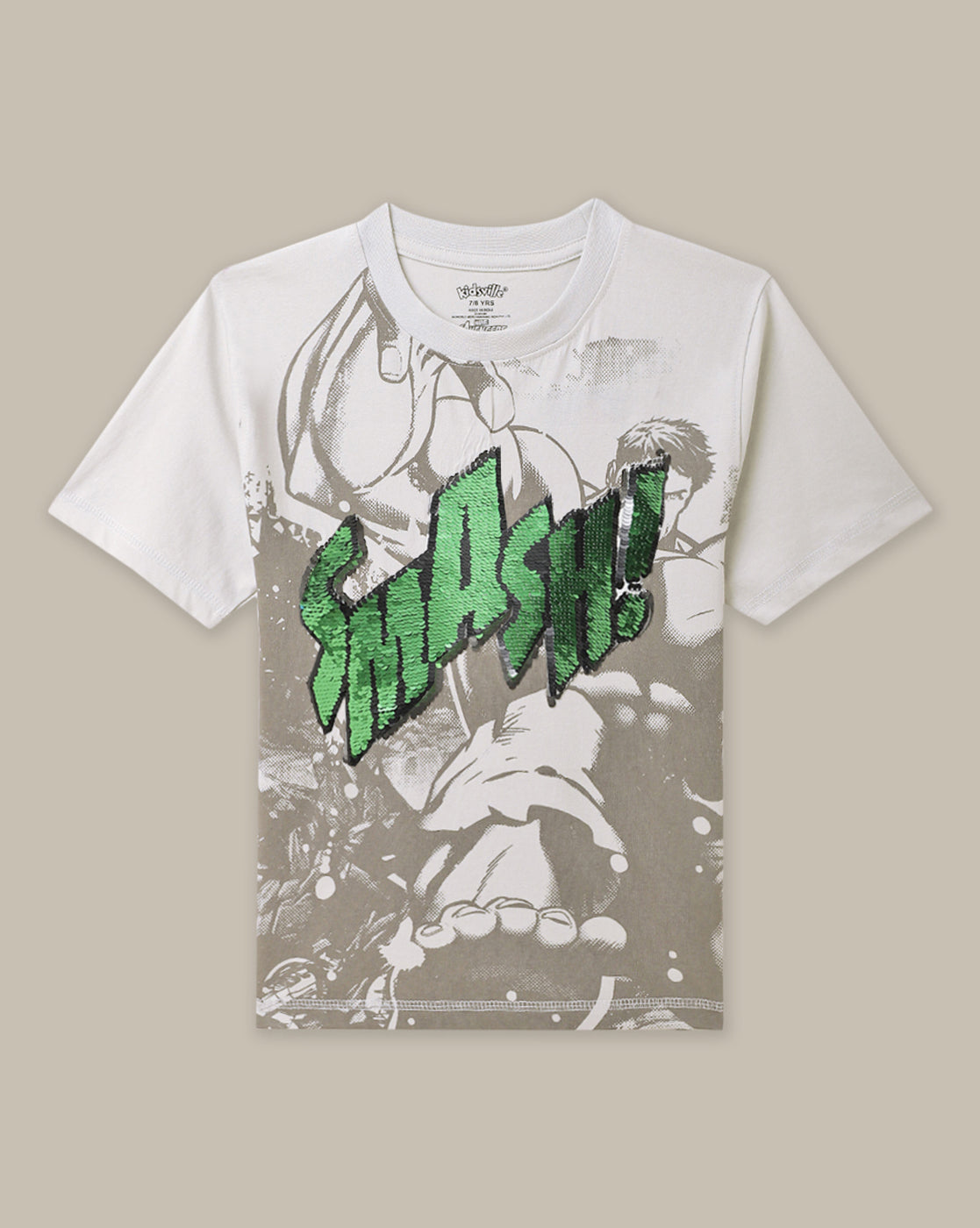 Hulk Regular Fit Tshirt For Boys