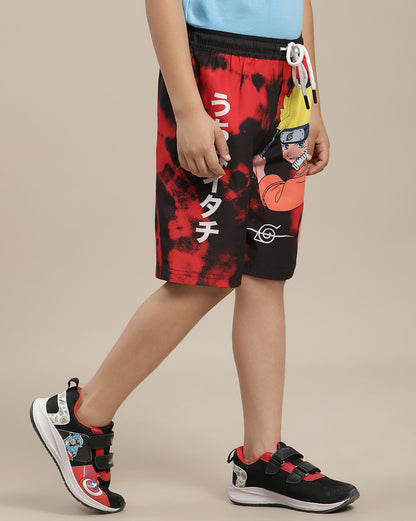 Naruto Regular Fit Shorts For Boys