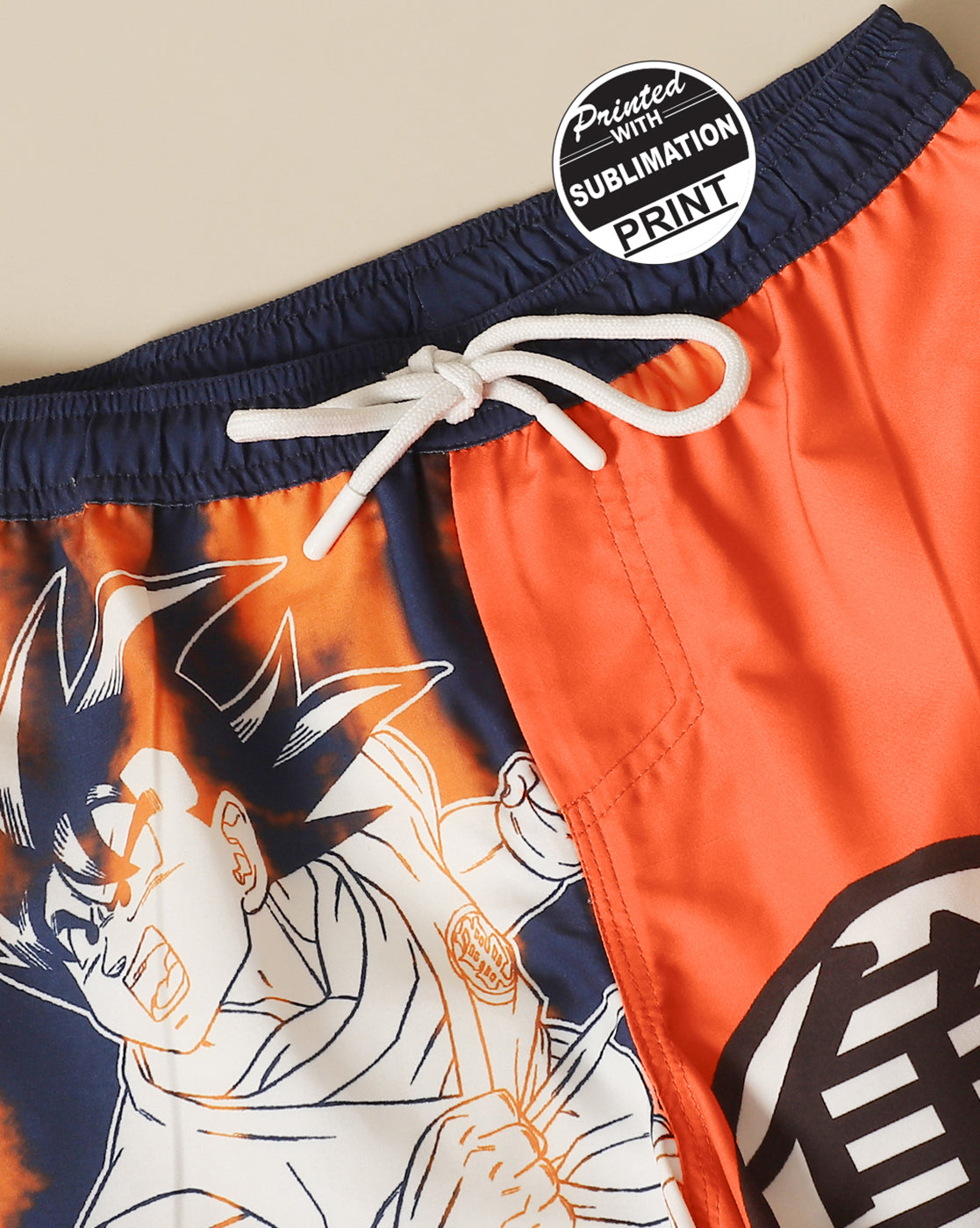 Dragon Ball Z Regular Fit Shorts For Boys