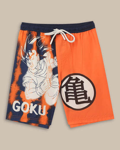 Dragon Ball Z Regular Fit Shorts For Boys