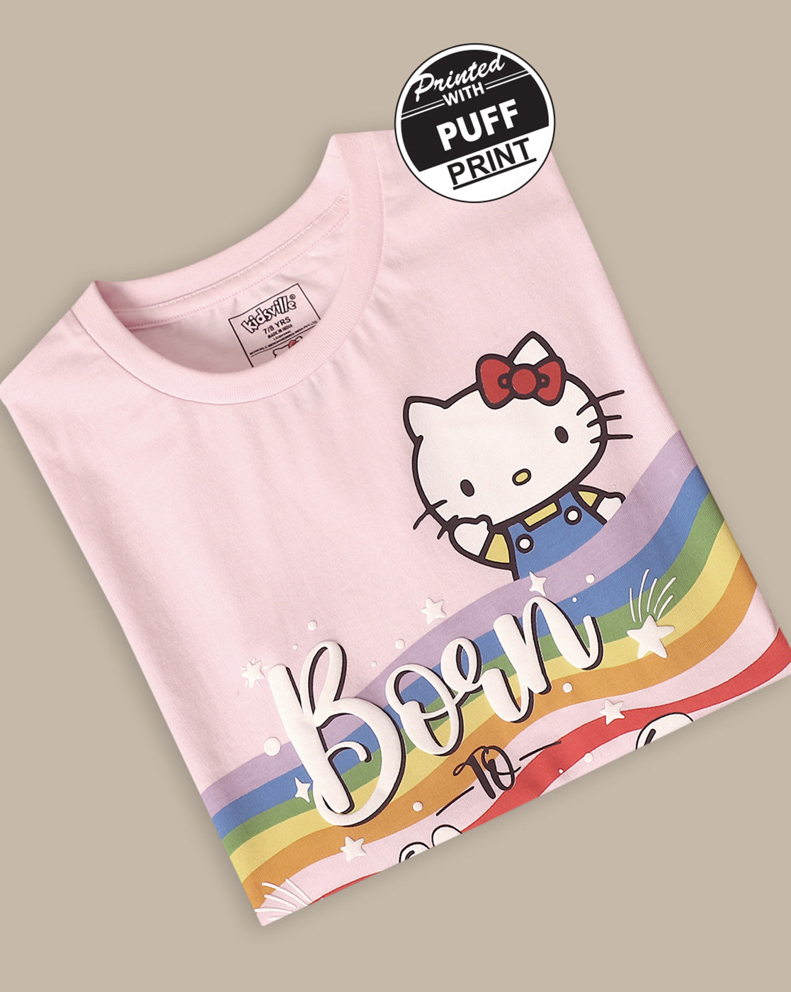 Hello Kitty Relaxed Fit Tshirt For Girls