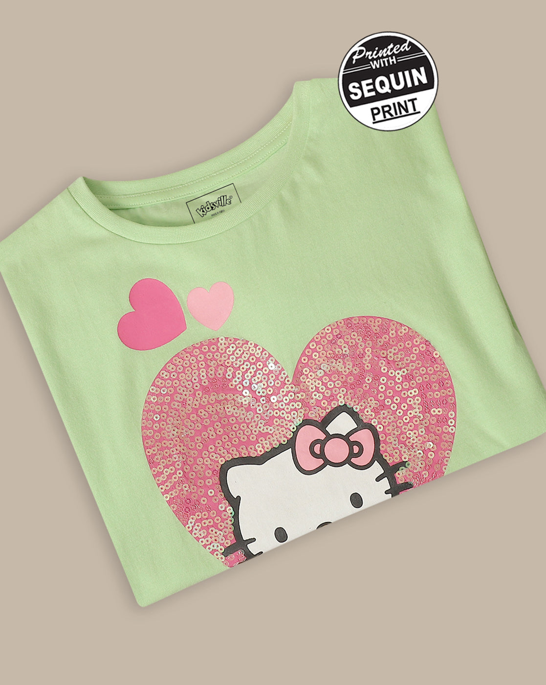 Hello Kitty Relaxed Fit Tshirt For Girls