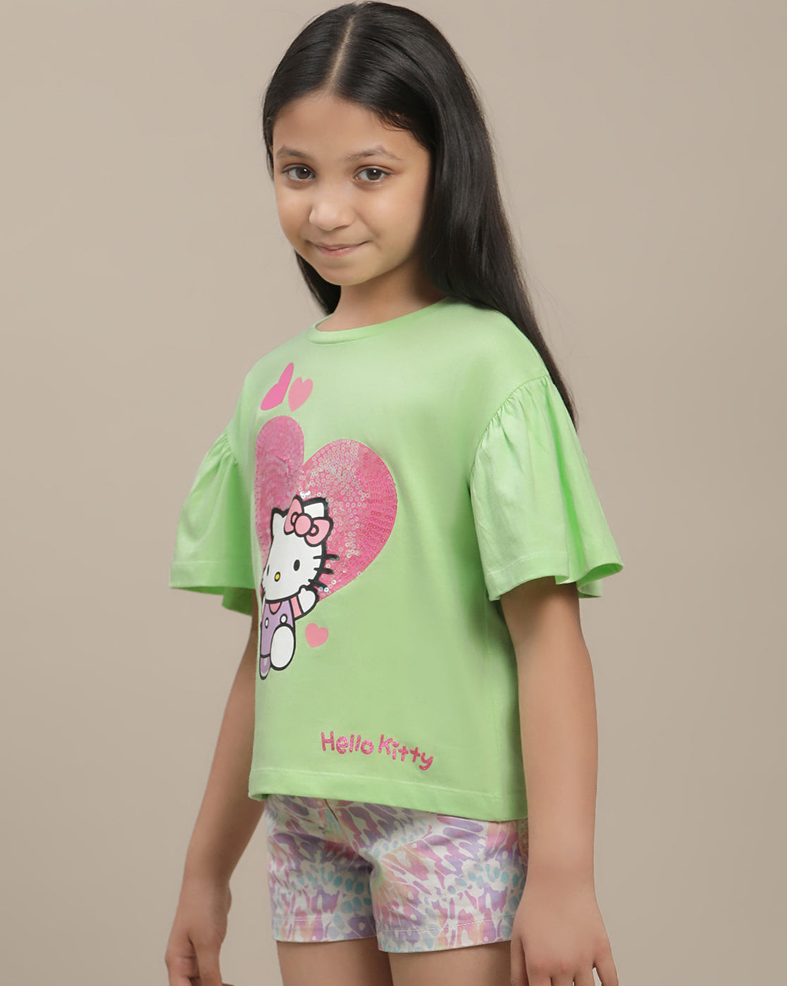 Hello Kitty Relaxed Fit Tshirt For Girls