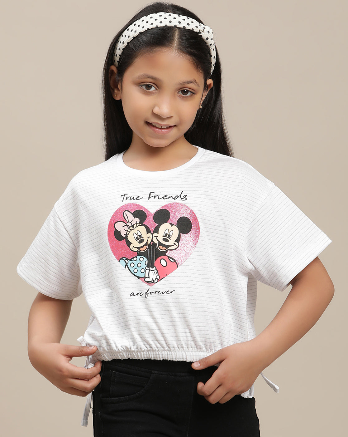 Mickey & Friends Boxy Fit Tshirt For Girls