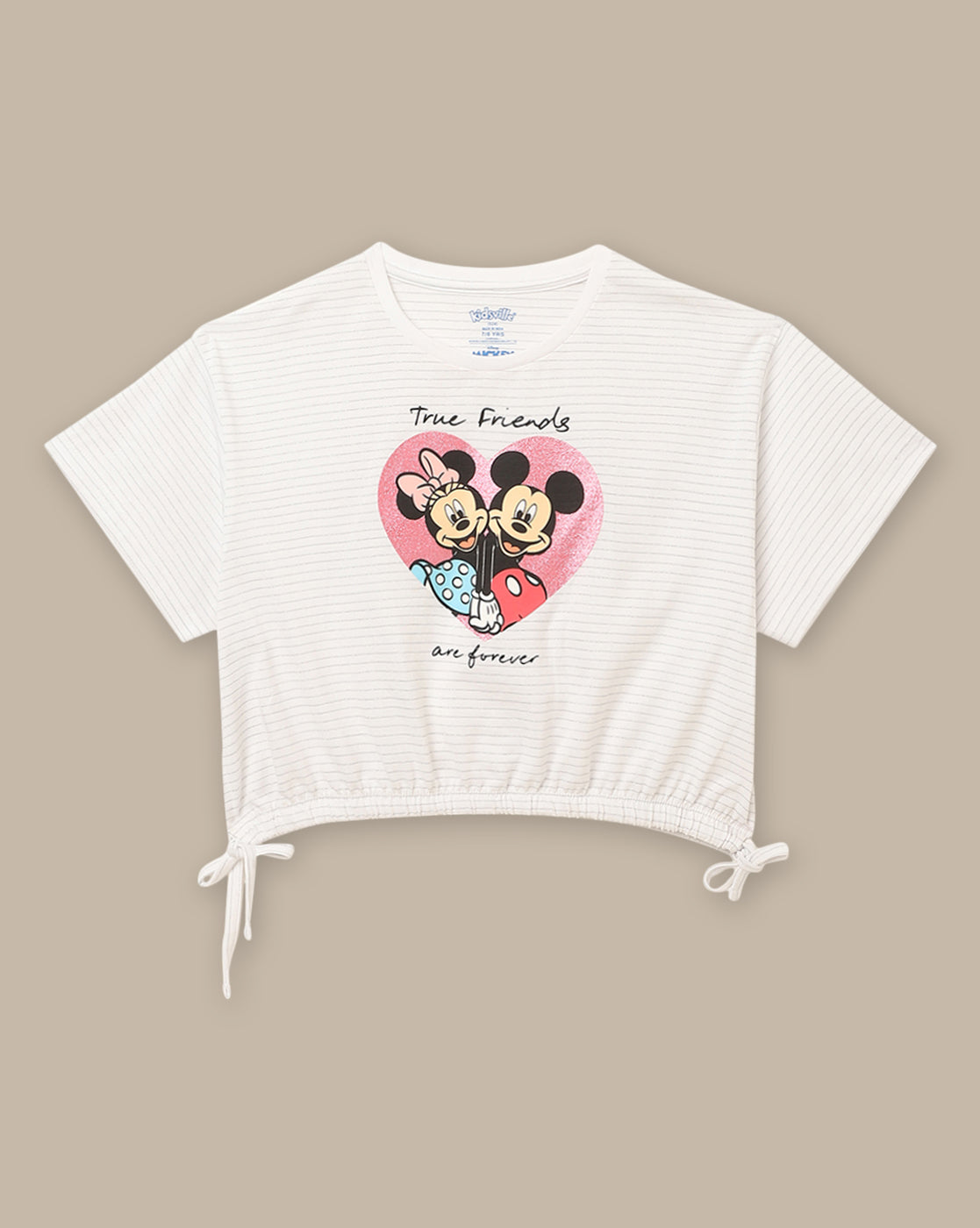 Mickey & Friends Boxy Fit Tshirt For Girls