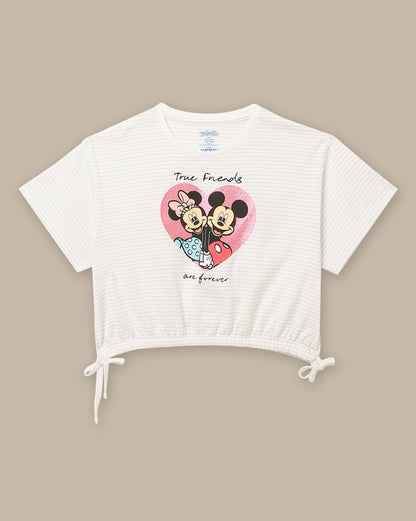 Mickey & Friends Boxy Fit Tshirt For Girls