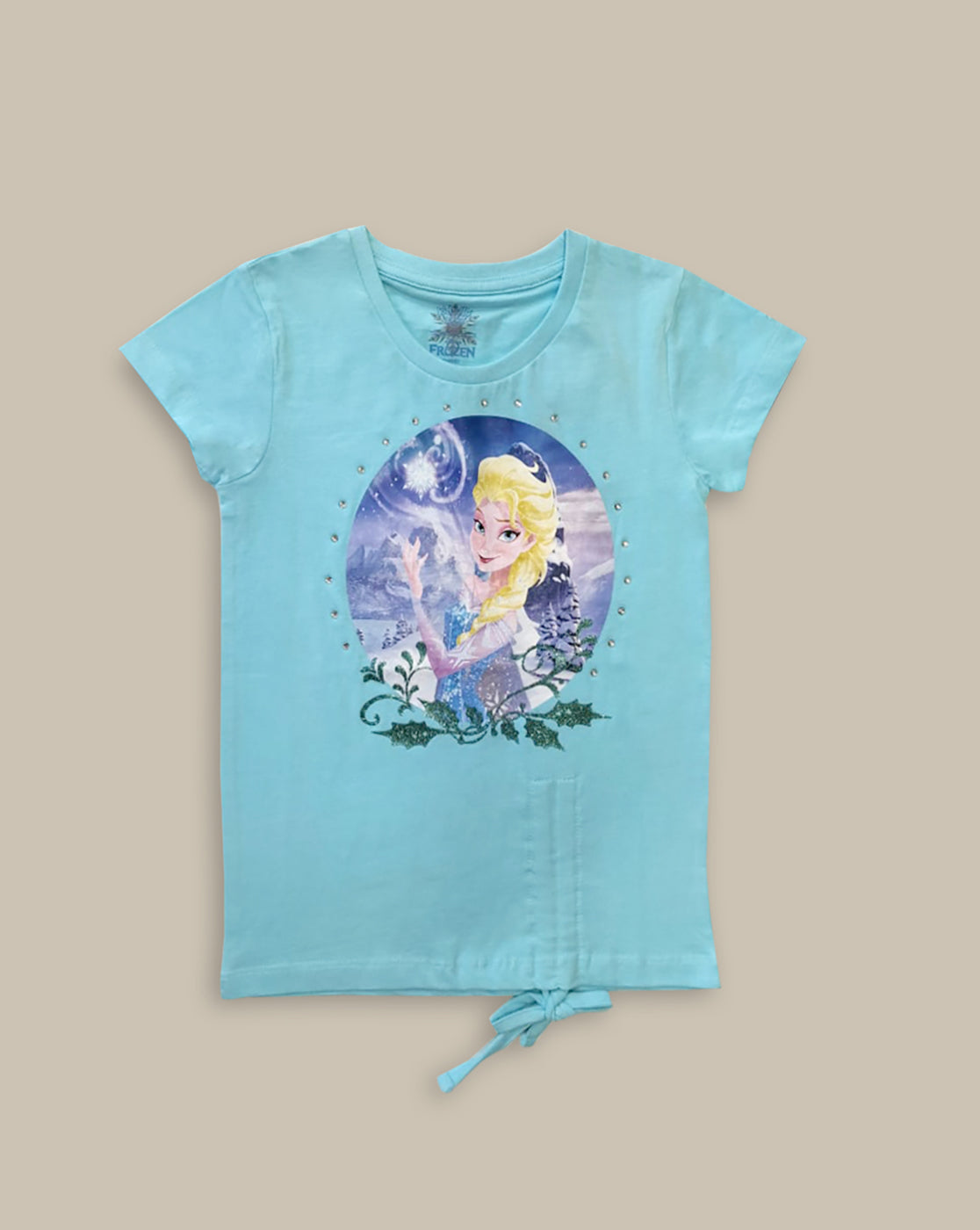 Frozen Printed Tshirt For Girls