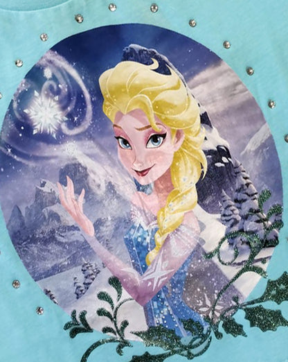 Frozen Printed Tshirt For Girls