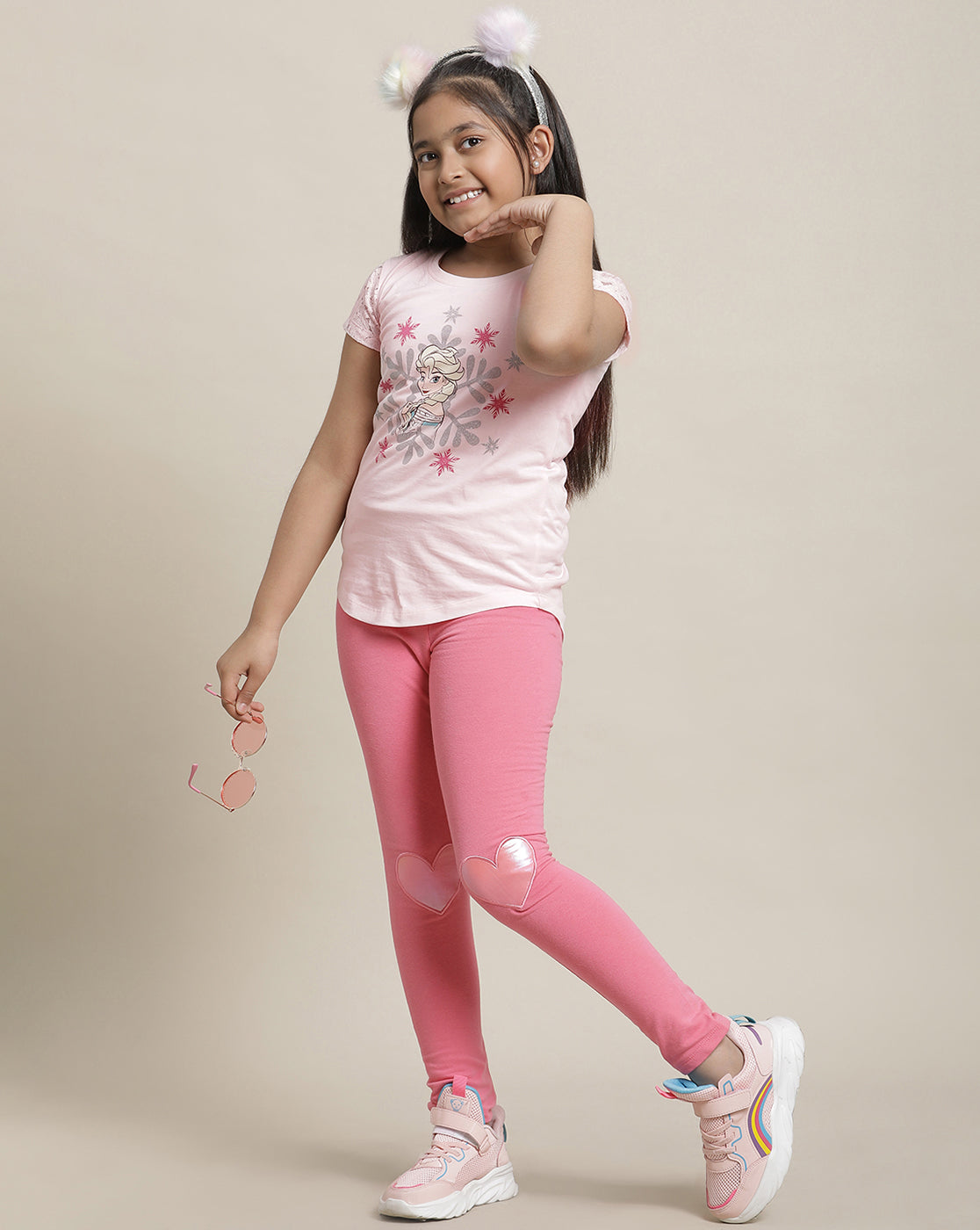 Frozen Regular Fit Tshirt For Girls