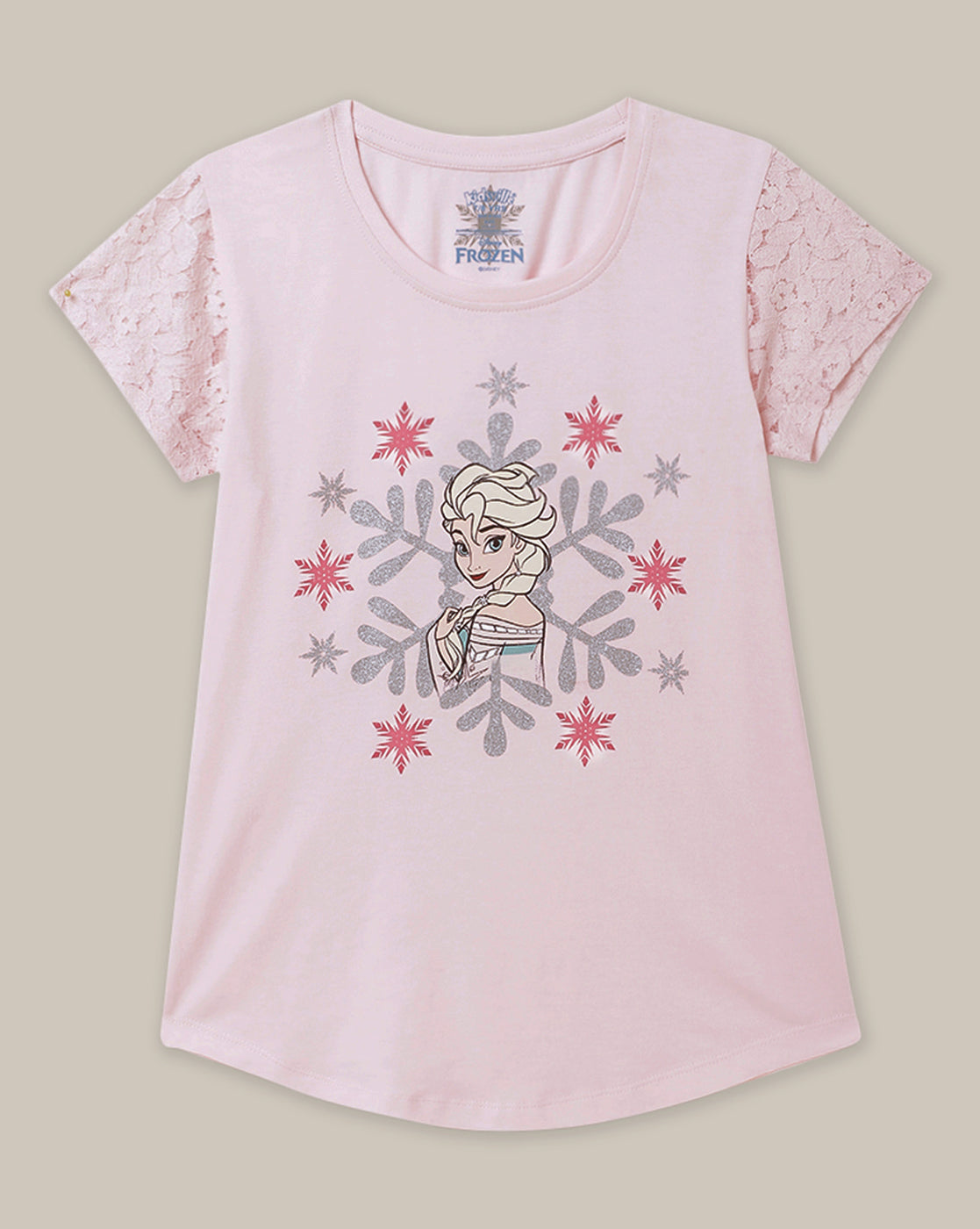 Frozen Regular Fit Tshirt For Girls