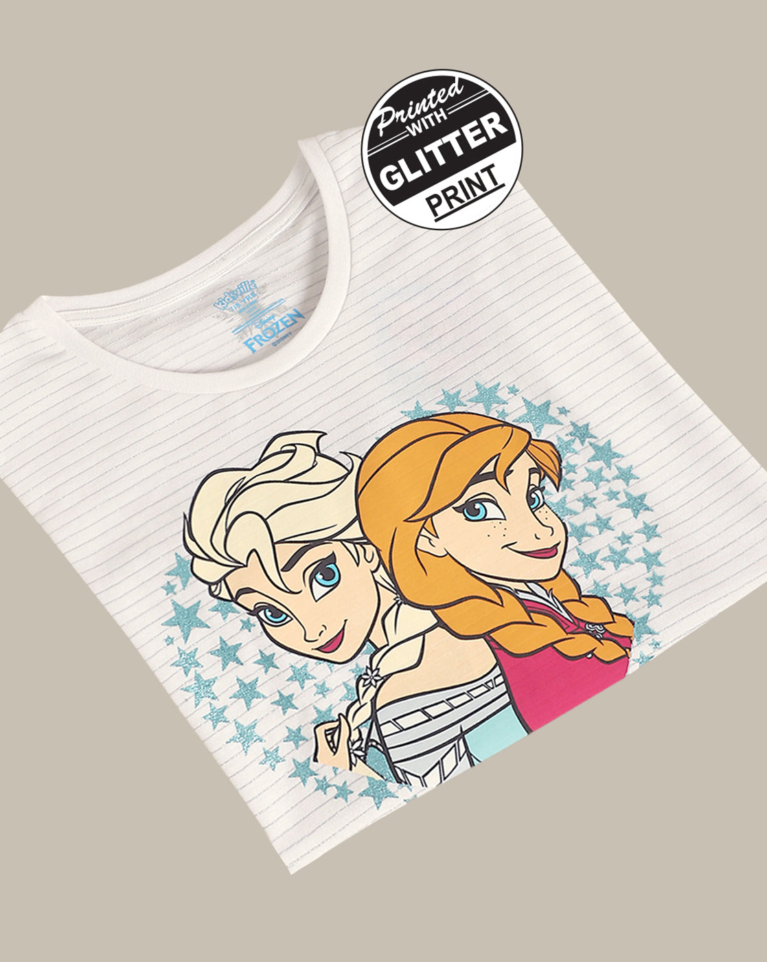 Frozen Regular Fit Tshirt For Girls