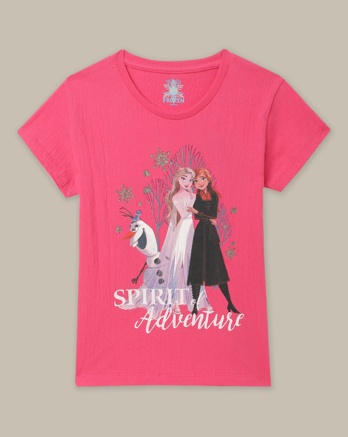 Frozen Regular Fit Tshirt For Girls