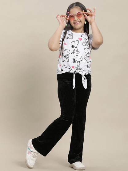 Peanuts Boxy Fit Tshirt For Girls