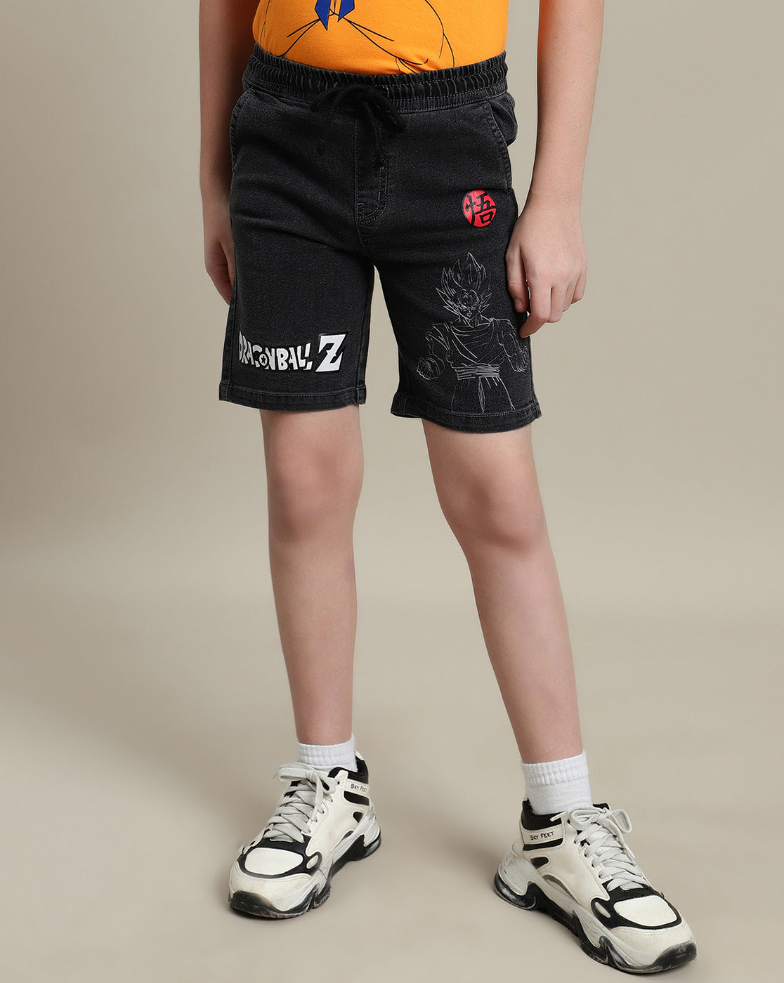 Dragon Ball Z Denim Shorts For Boys