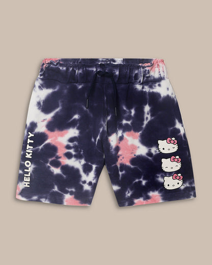 Hello Kitty Regular Fit Shorts For Girls