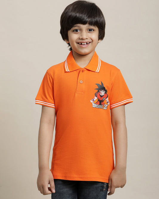 Dragon Ball Z Regular Fit Tshirt For Boys