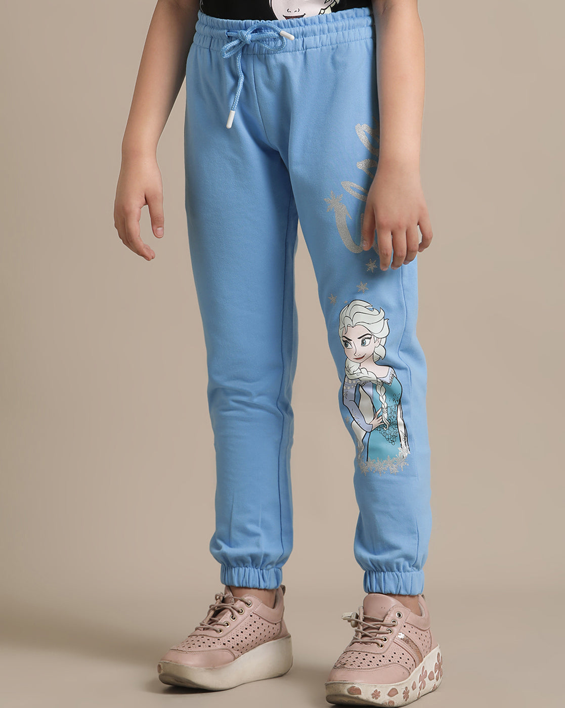 Frozen Regular Fit Jogger For Girls